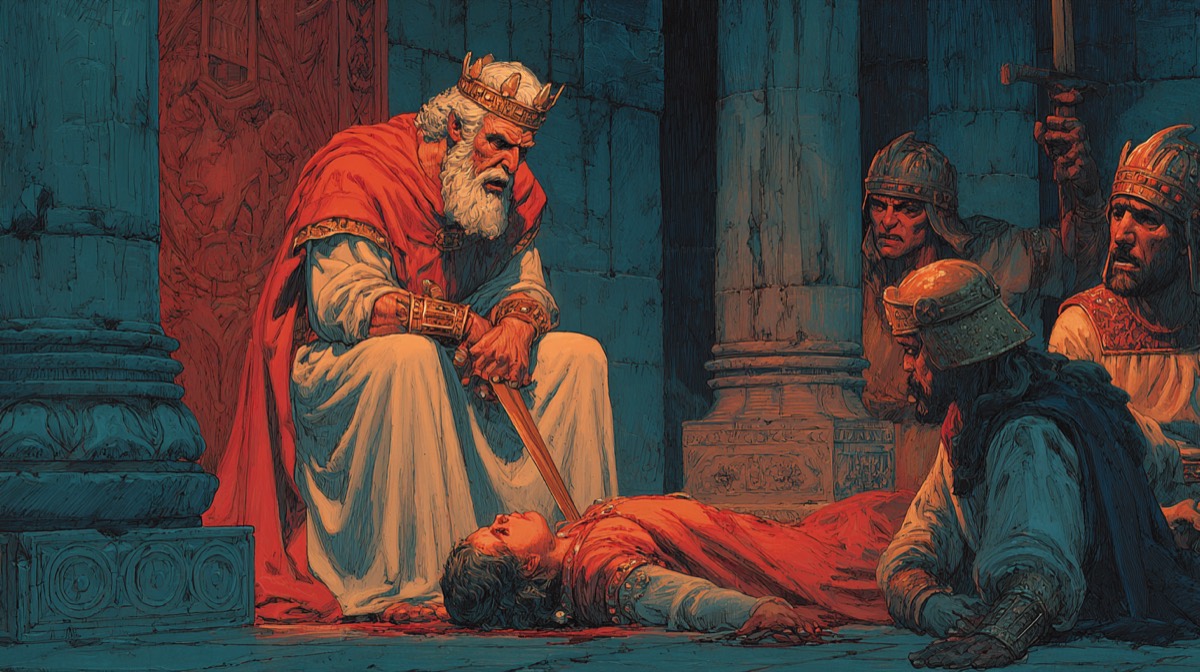 1 Kings - illustrated Bible scene