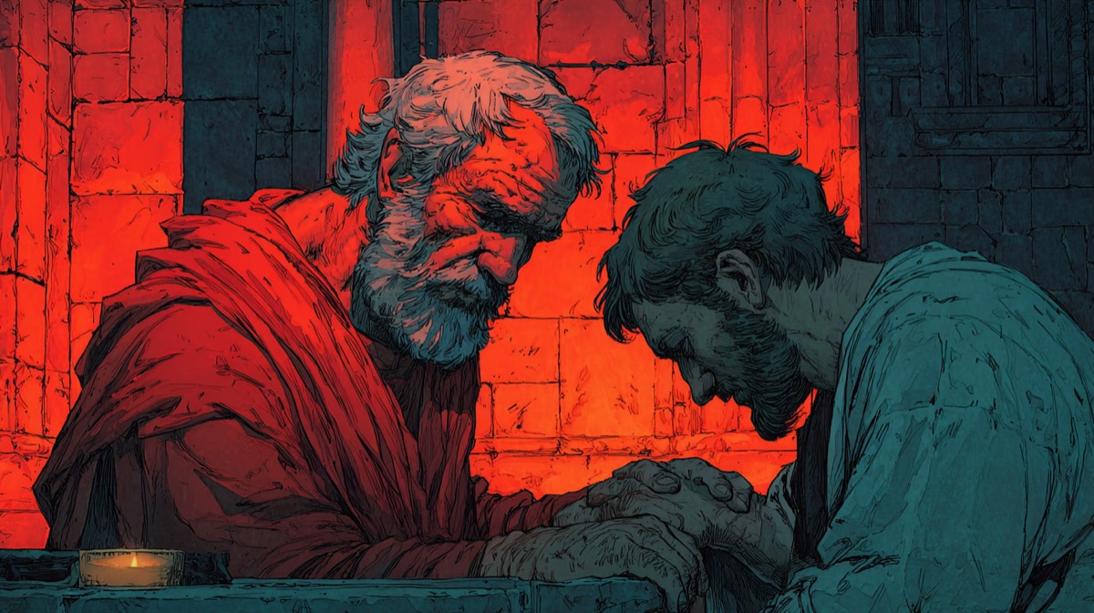 1 Timothy - illustrated Bible scene