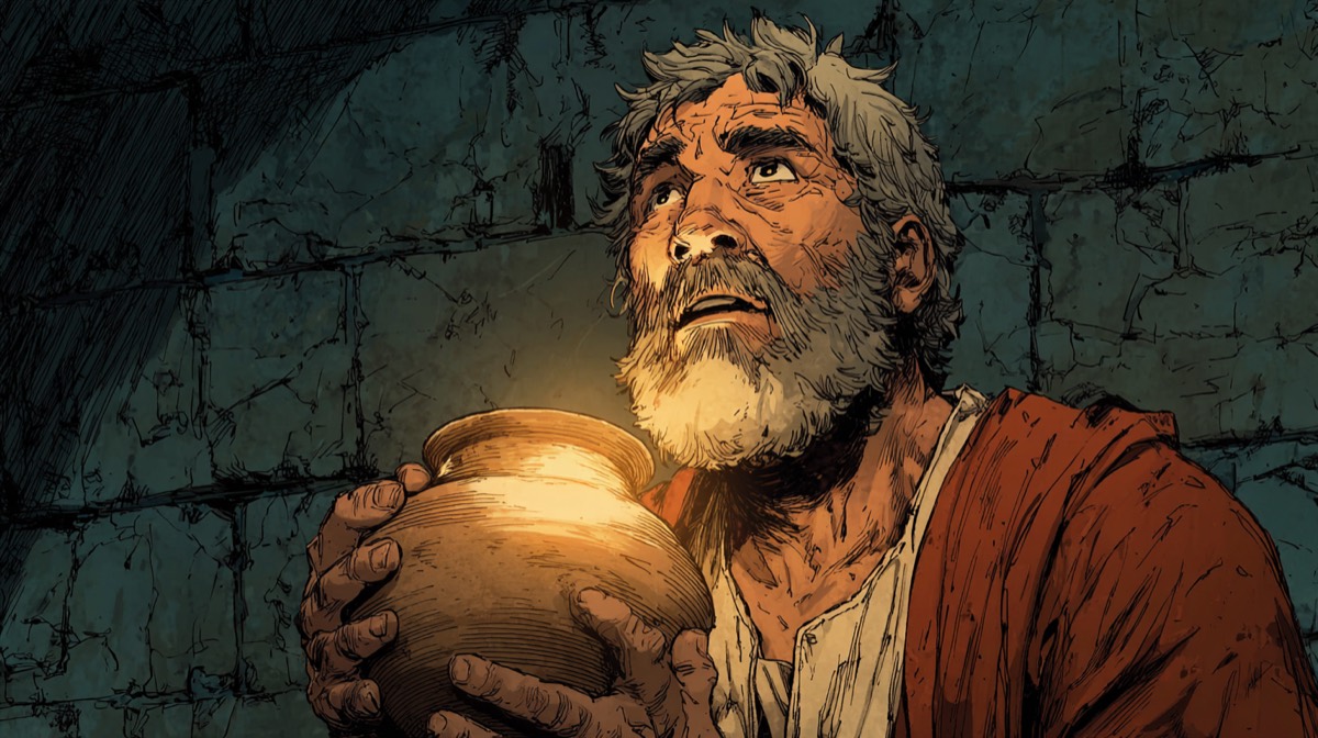 2 Corinthians - illustrated Bible scene