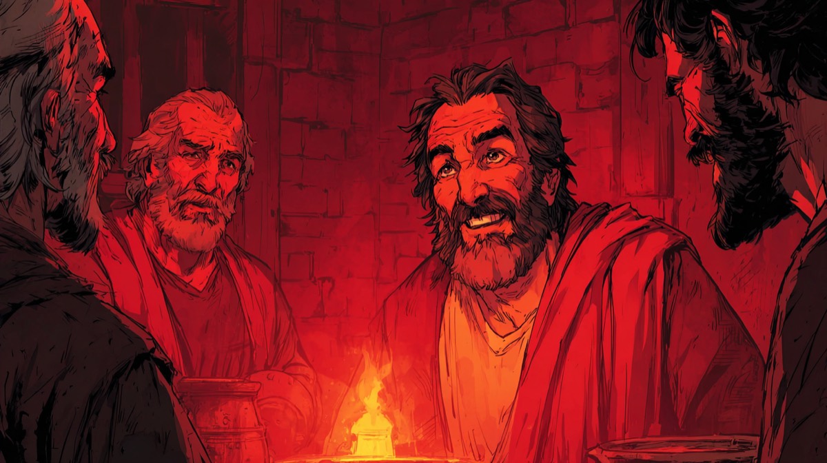 3 John - illustrated Bible scene