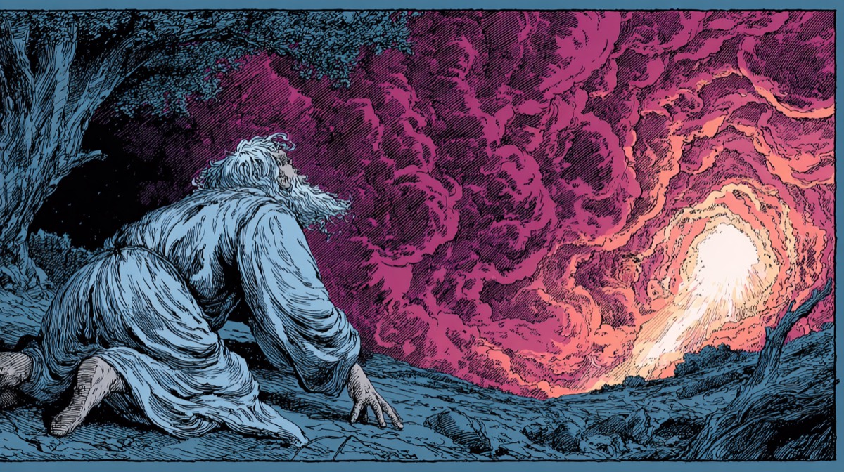 Ezekiel - illustrated Bible scene