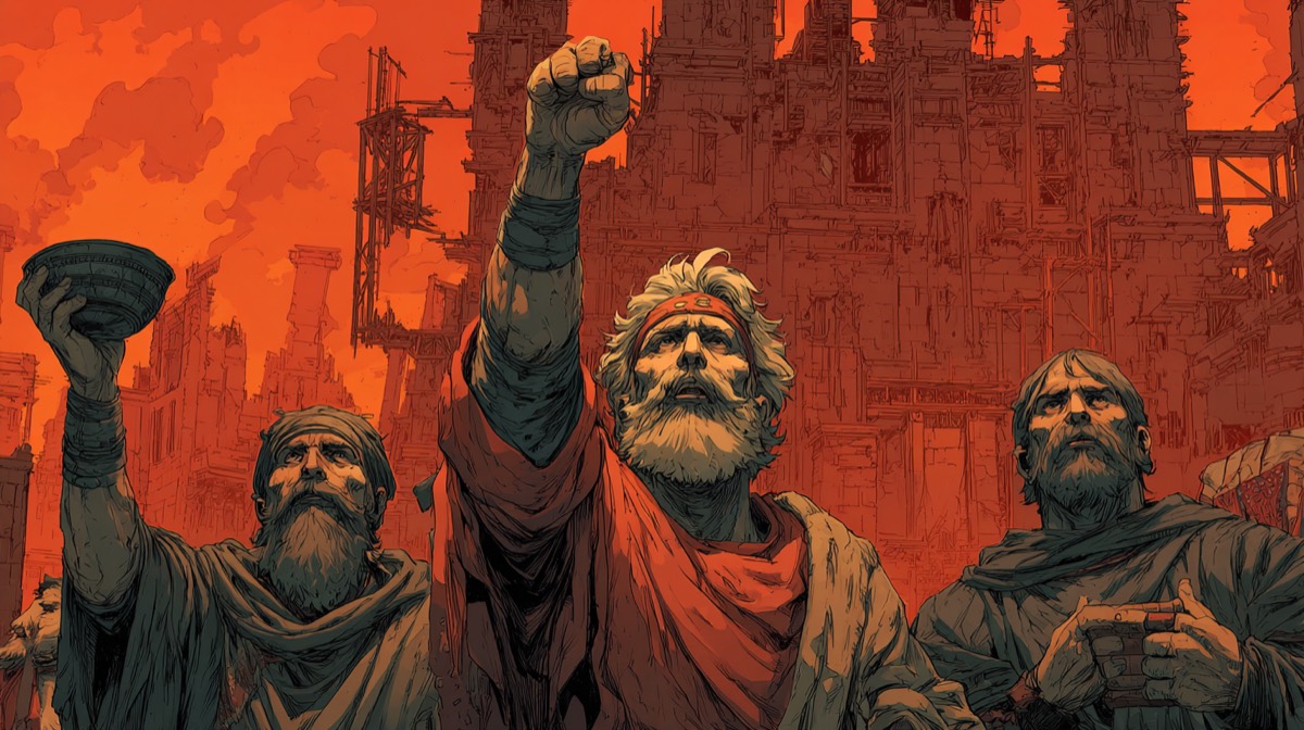 Ezra - illustrated Bible scene