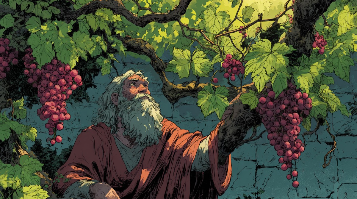 Galatians - illustrated Bible scene