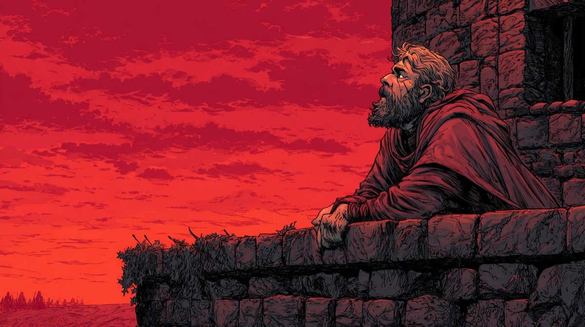 Habakkuk - illustrated Bible scene