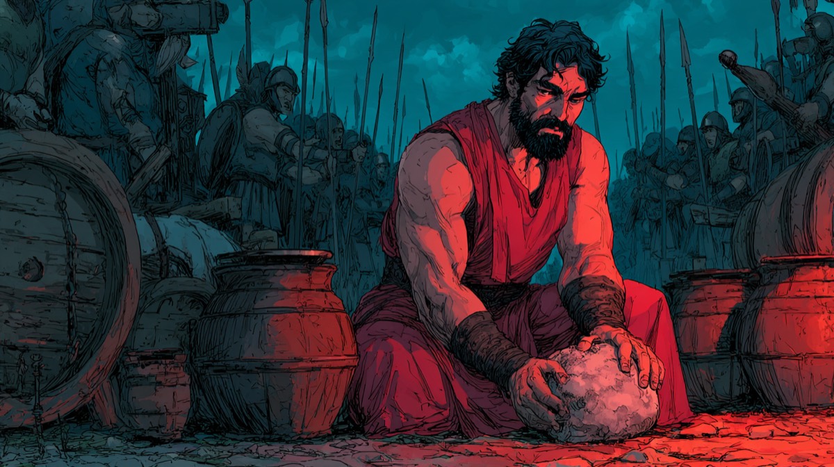 Judges - illustrated Bible scene