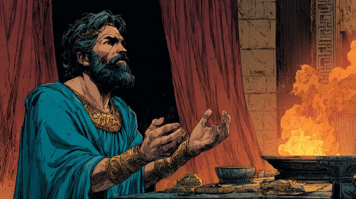 Leviticus - illustrated Bible scene