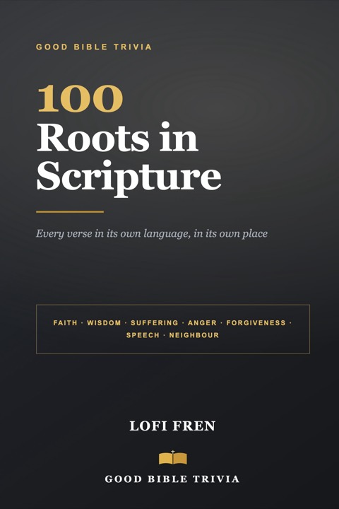 100 Roots in Scripture — paperback cover
